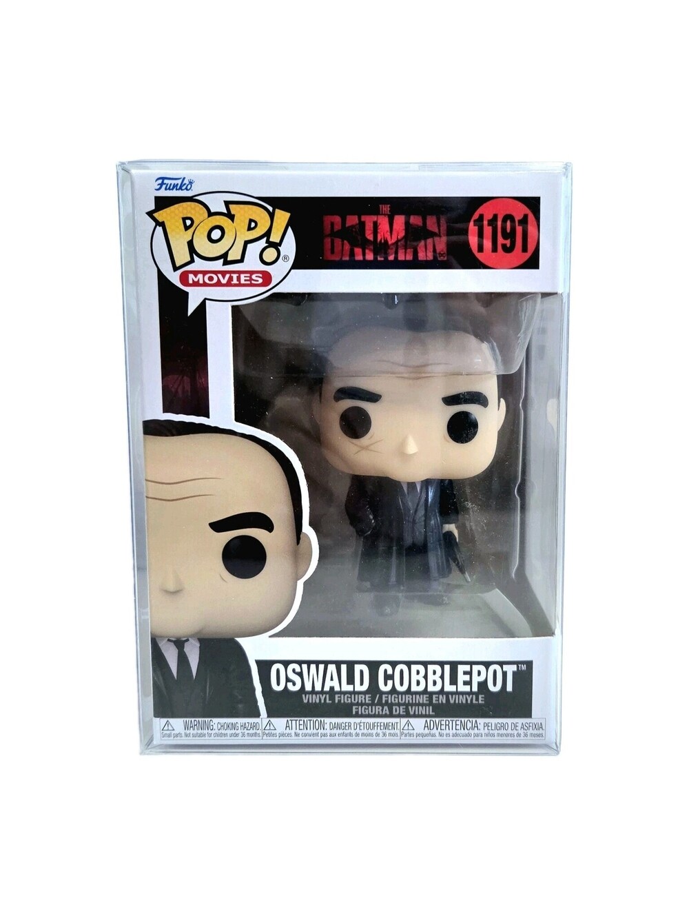 Funko Pop! - OSWALD COBBLEPOT (Chase) - The Batman - 1191 with Free Stickers